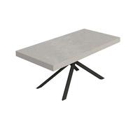 Itamoby Mesa extensible 200/304 x 90 cm Niket cachemira patas antracita