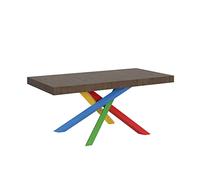 Itamoby Mesa extensible 200/304 x 90 cm Volantis nogal patas multicolor 4/B