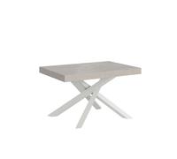 Mesa extensible 90x120/380 cm Volantis estructura blanca cachemira - Itamoby