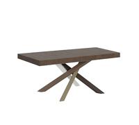 Mesa Extensible 90x130/234 Cm Volantis Premium Estructura Nogal 4/c