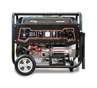 ITCPower Generador Gasolina 7500W con Autonomía 18h - Generador Eléctrico Profesional con Arranque Eléctrico - Estabilidad de Voltaje con Sistema AVR - Generador Silencioso con Kit de Ruedas