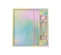 ITOTAL Cuaderno A5 + juego de bolígrafos RAINBOW DREAM