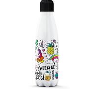 ITOTAL iDrink Botella Térmica de Acero de Doble Pared “Unicornio” 350ml