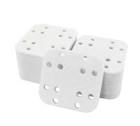 ITROLLE de 20 almohadillas de filtro de humidificador, almohadillas de absorción de minerales blancos, de nailon, cuadradas, para humidificador LEVOIT LV600HH, almohadilla de filtro mineral