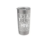 It's A Liberia Thing You Wouldn't Understand Liberian Vaso térmico de acero inoxidable de doble pared