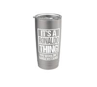 It's A Ronaldo Thing You Wouldn't Understand First Name Vaso térmico de acero inoxidable de doble pared
