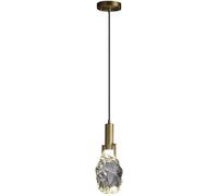 IUokLU Lámpara de araña, moderna lámpara colgante de cristal, altura ajustable, para manualidades, creatividad, lujo, adecuada para sala de estar, balcón, suspensión