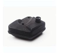 IWBR Silenciador de escape G2500 compatible con motosierra Zenoah 2500 25CC, silenciador de sierra de cadena, tubo de escape