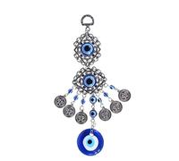 IWENZHKPA Carillón Viento Campanas De Viento Ojo Azul, Amuleto Protección, Mal Turco, Colgante Pared, Decoración del Hogar, Regalo Bendición Decorativo