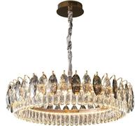 IWENZHKPA Lámparas Colgantes Lámpara Colgante Nórdica, Candelabro De Cristal, Redondo Creativo, Luz para Sala Estar Lampara Comedor(7 3/8)