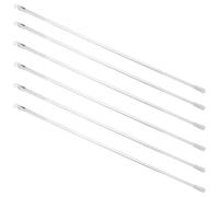 IWOWHERO 6 Piezas Varilla de Control para Persianas Verticales, de Acrílico Gancho de Conexión para Uso en Cortinas y Reparación en Hogar