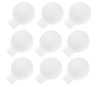 IWOWHERO Bombillas para Lámparas de Globo de Plástico ABS Mate Diámetro 16 CM 100 Unidades Repuesto para Guirnaldas de Luces Decorativas Adecuado para Fiestas Jardín y Hogar