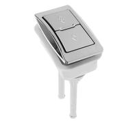 IWOWHERO Botón de Reemplazo para Tanque de Inodoro de Doble Descarga en Abs, Fácil de Instalar Diseño Único y Estilo Elegante para Accesorios de Baño