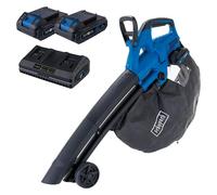 Scheppach BC-BLV720-X Set S2.5 Soplador inalámbrico con 2 baterías de 20 V