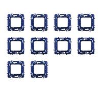 Ixtrima 10 soportes compatibles con Bticino Living Light, soportes caja 502 503 504 507 (2 plazas - 2 módulos)