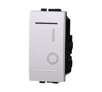 IXTRIMA Interruptor bipolar 16 A, compatible con Bticino Living Light, blanco