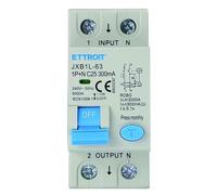 IXTRIMA Interruptor magnetotérmico diferencial 1P + N 25A 300mA 220V-6KA Clase A 2 módulos 300mA para carril DIN - Protección circuitos y seguridad instalaciones