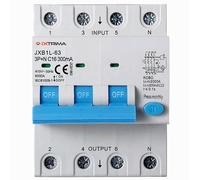 IXTRIMA Interruptor magnetotérmico diferencial 3P+N 16A 300mA 380V-6KA 300mA para carril DIN - 4 módulos DIN - Protección circuitos y seguridad instalaciones