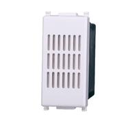 IXTRIMA Timbre bronce 6 A 230 V compatible plano color blanco EV1601