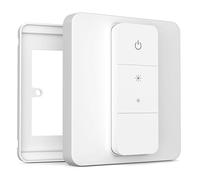 IYOKI® Pro Cubierta de Interruptor para Philips Hue Dimmer V2, Compatible con Hue Switch Cover, Adaptador de Placa de Interruptor de Luz Remoto, 1-Gang (1-Pack)