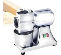 IYUESQ Rallador eléctrico de Queso, máquina ralladora Comercial de 550 W para Queso, Pan y Mantequilla, Molinillo rotatorio de Alta Capacidad con Recipiente.