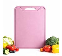 IYYI Tabla de Cortar de Silicona Alimentaria, Flexible Antideslizante con Ranura para Jugos y Orificio para Colgar, Sin BPA, Ligera y Fácil de Limpiar 29,6x21,8cm (Púrpura Oscuro, 29.6 * 21.8cm)