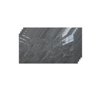 IZODEKOR Revestimiento de pared con aspecto de mármol, 4 unidades, 120 x 60 cm, alternativa a azulejos de baño o cocina, paneles de ducha, paneles de pared para cocina, baño, interiores | Iron Hand