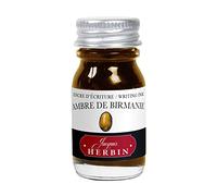 J. Herbin (1 botella de tinta 10 ml para pluma estilográfica (), color Bernsteinfarben 2.2 x 2.2 x 5.1 cm