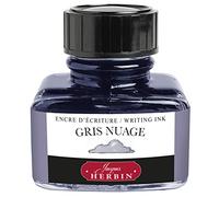J.Herbin 13008T - Un Bote de Tinta para Plumas Estilográficas y Rollerball, 30 ml, (gris) Gris Nuage