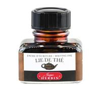 J.Herbin 13044T - Un Bote de Tinta para Plumas Estilográficas y Rollerball, 30 ml, (marrón) Lie de Thé