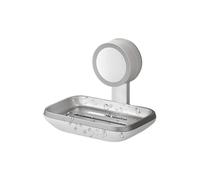 Jabonera de pared con sin taladro, almacenamiento para ducha | Jabonera de pared para hogar, hotel, dormitorio, casa de campo, cocina, baño, lavandería, inodoro