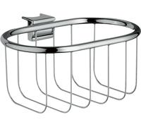 Jabonera hansgrohe AXOR Montreux, para barra de pared Unica, 42066000, Color: cromado