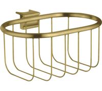 Jabonera hansgrohe AXOR Montreux, para barra de pared Unica, 42066950, Color: Latón cepillado