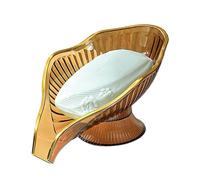 Jabonera para fregadero de baño, organizador de almacenamiento transparente, jabonera de ducha, para baño, cocina, mostrador, lavandería, esponja