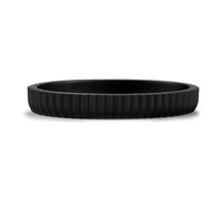 Jabonera resina negro mate 13,5x9x2cm andrea house