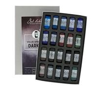 Jack Richeson Espectro de Valor Oscuro 1 Pasteles Suaves enrollados a Mano, 1.375 Inches