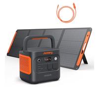 Jackery E2000 v2 Estación de Energía con 200W Panel Solar y Cable de Coche | 2042Wh/2200W LFP Batería, Carga Rápida de 0-80% en 52 min Estación de Energía Portátil para Camping, RV, Apagón