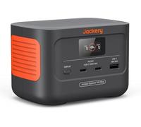 Jackery Explorer 100 Plus, batería de fosfato de hierro y litio (LiFePO4), 6,2 mAh, corriente alterna (CA), encendedor para puros, compatible con energía solar, 99,2 Wh, tecnología Power Delivery, 128