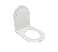 Jacob Delafon Asiento Rodin+ E23280 Thermodur Extra-plano de Descenso Progresivo y Desmontable. Color Blanco