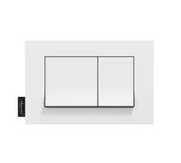 JACOB DELAFON E20858-00 Pulsador rectangular Color Blanco - ref: E20858-00