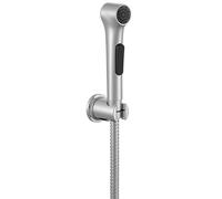 Jacob Delafon Elate - Ducha higiénica para inodoro, con soporte de pared y flexible de 1,2 m, 1 chorro, sin grifo, acabado cromado - E97258-CP