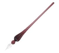 Jacques Herbin 21477T - Pluma de cristal redonda (18 cm), color morado