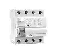 Jadeshay Disyuntor Diferencial Tipo B 3P+N 63A 30mA 400V RCCB Interruptor Diferencial Residual para Sistema Fotovoltaico Estación de Carga y Equipo Industrial