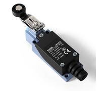 Jadeshay Interruptor de Límite Momentáneo TZ-8104 Final de Carrera Brazo de Palanca con Rodillo 6A 250VAC NC-NO Interruptor de Viaje para CNC Router Laser Plasma Router