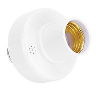 Jadeshay Portalámparas Inteligente Adaptador Inalámbrico para Lámpara Luz Bombilla LED con Mando a Distancia Control Remoto,Iluminación de Casa Base Enchufe de Luz E27 220V