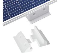 Jadeshay Soportes de Panel Solar, Montaje de Panel Solar 2 Piezas Soporte Placas Solares Montaje Lateral,Soporte Panel Solar Kit Solar Autocaravana para RV,Paneles Solares Fotovoltaico,Caravanas