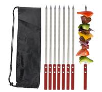 Jadin 8 PCS 42cm Brochetas de Barbacoa de Acero Inoxidable
