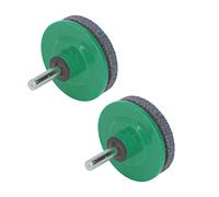 Jadpes Afilador de Cuchillas de Cortacésped, Acero Inoxidable Duradero, | Juego de 2 piezas, fácil de usar, resistente al desgaste, resistente a la corrosión, multiusos para cortacésped y taladro,