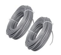 Jadpes Cable para Cortacéspedes 24m, Nylon Resistente para Podadora | Diseño liviano, Adecuado para los modelos ART de Bosch, Efectivo para jardinería al aire libre