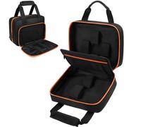 Jaffzora Funda de transporte compatible con Klein ET310, MM325 y NCVT3P - Organizador de herramientas de electricista para multímetro, medidor de abrazadera, probador de voltaje y buscador de